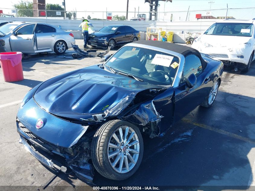 2019 Fiat 124 Spider Lusso VIN: JC1NFAEK5K0141568 Lot: 40870396