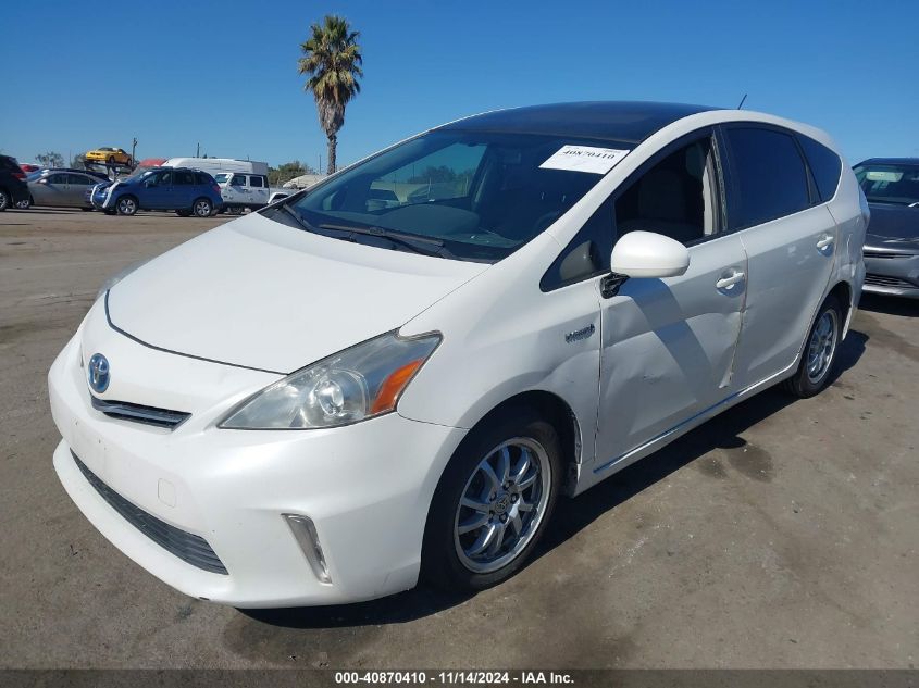 2014 Toyota Prius V Three VIN: JTDZN3EU1E3358249 Lot: 40870410