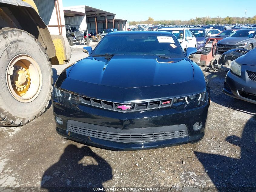 2015 Chevrolet Camaro 2Lt VIN: 2G1FF1E36F9303504 Lot: 40870412