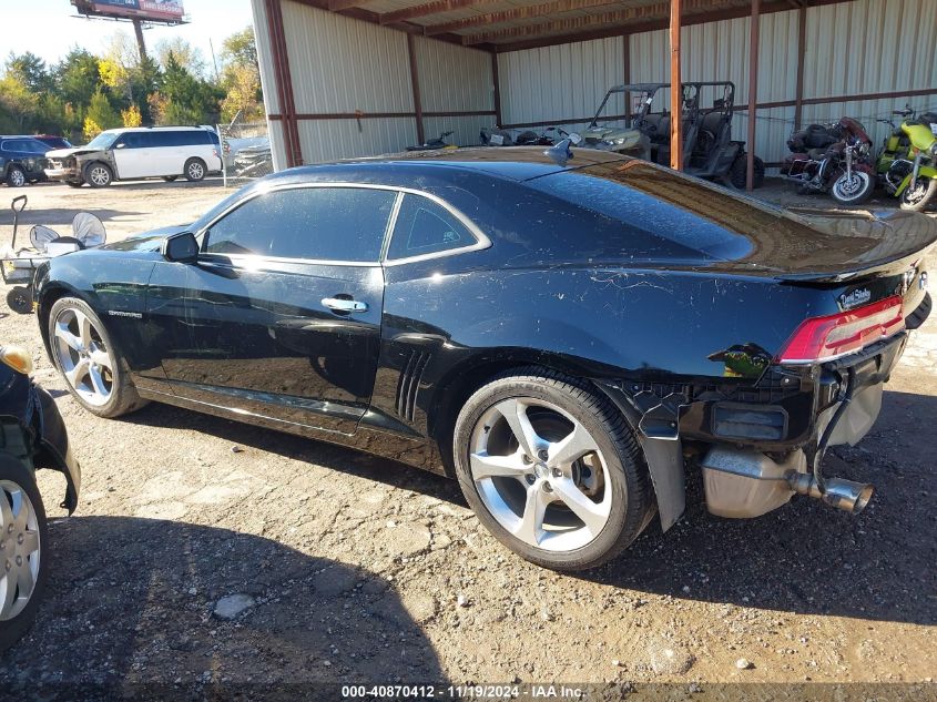 2015 Chevrolet Camaro 2Lt VIN: 2G1FF1E36F9303504 Lot: 40870412