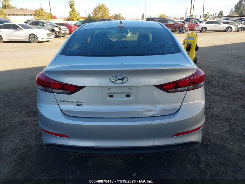 2017 Hyundai Elantra Se VIN: KMHD74LF9HU367712 Lot: 40870418