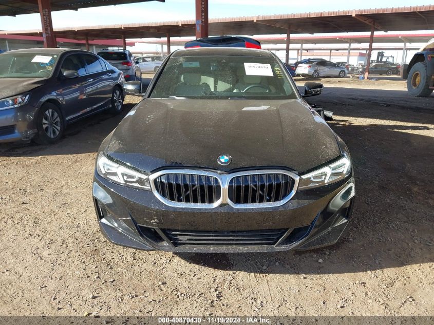 2023 BMW 330I VIN: 3MW69FF06P8D68805 Lot: 40870430