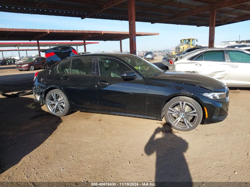 2023 BMW 330I VIN: 3MW69FF06P8D68805 Lot: 40870430