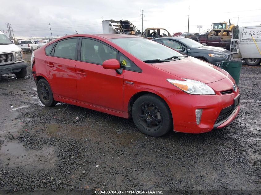 2014 Toyota Prius Two VIN: JTDKN3DU4E1784371 Lot: 40870439