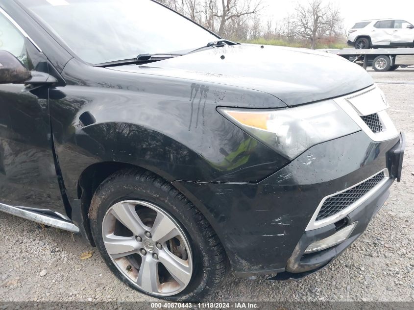 2013 Acura Mdx Technology Package VIN: 2HNYD2H32DH521069 Lot: 40870443