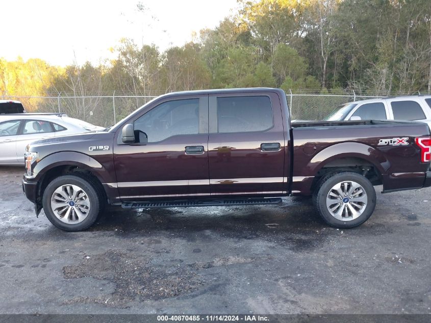 2018 Ford F-150 Xl VIN: 1FTEW1CP8JKE55638 Lot: 40870485