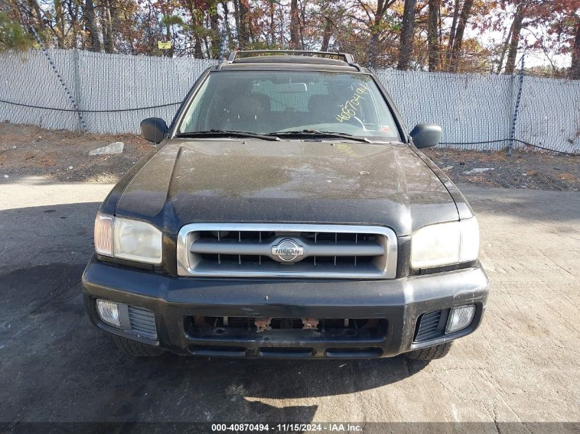 2001 Nissan Pathfinder Le/Se/Xe VIN: JN8DR07Y41W514231 Lot: 40870494