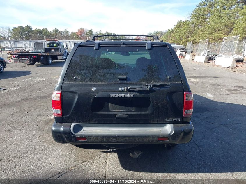 2001 Nissan Pathfinder Le/Se/Xe VIN: JN8DR07Y41W514231 Lot: 40870494