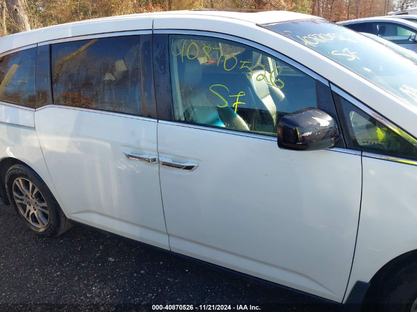 2013 Honda Odyssey Ex-L VIN: 5FNRL5H62DB055061 Lot: 40870526