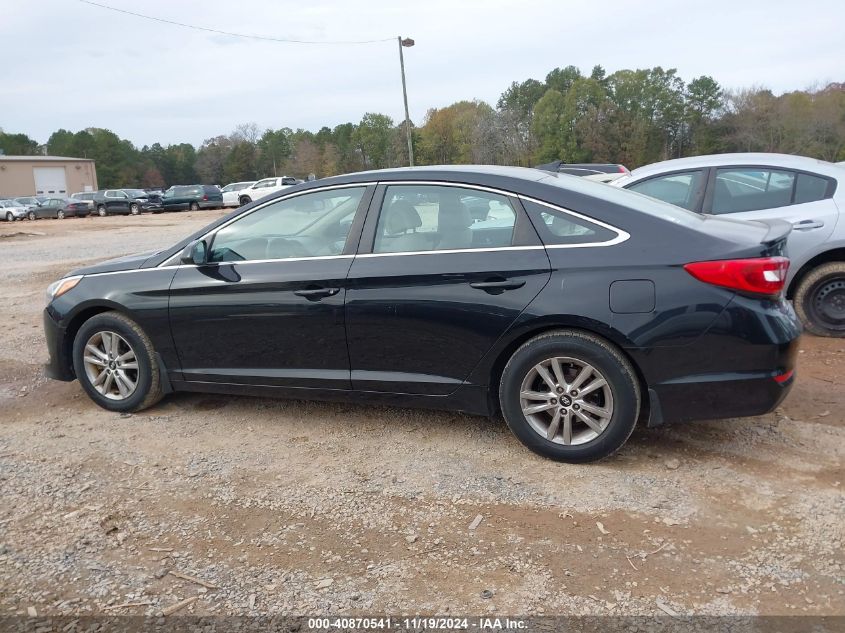 2016 Hyundai Sonata Se VIN: 5NPE24AF5GH281770 Lot: 40870541