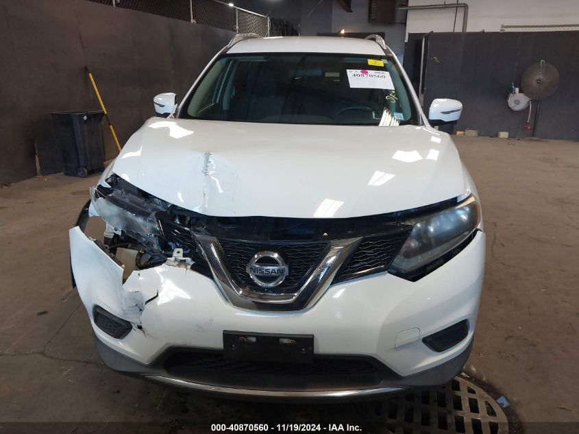 2015 Nissan Rogue Sv VIN: 5N1AT2MVXFC851934 Lot: 40870560