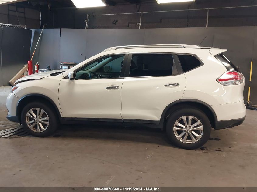 2015 Nissan Rogue Sv VIN: 5N1AT2MVXFC851934 Lot: 40870560