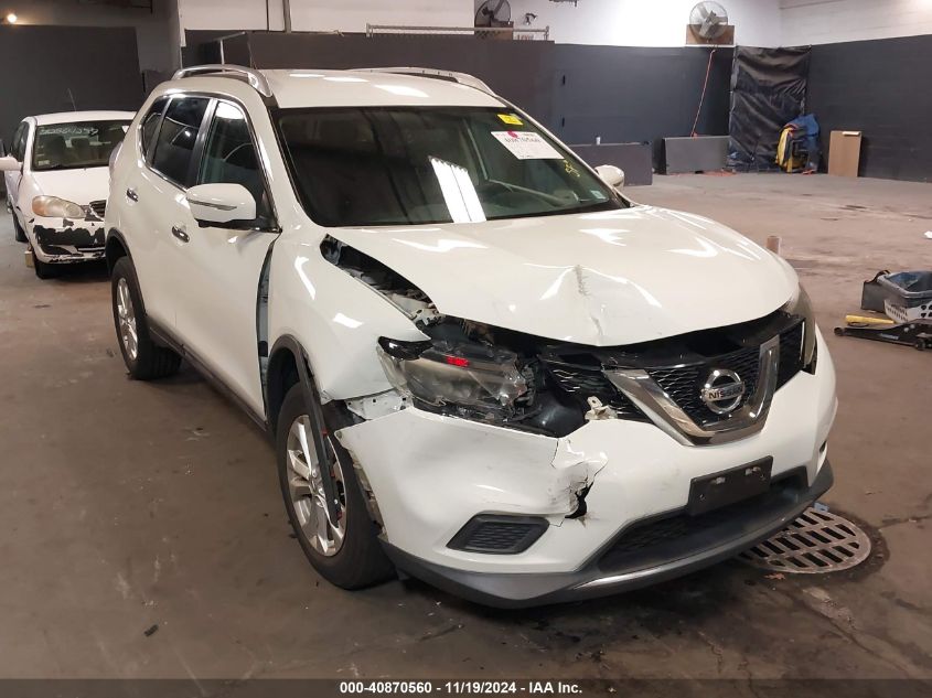 2015 Nissan Rogue Sv VIN: 5N1AT2MVXFC851934 Lot: 40870560