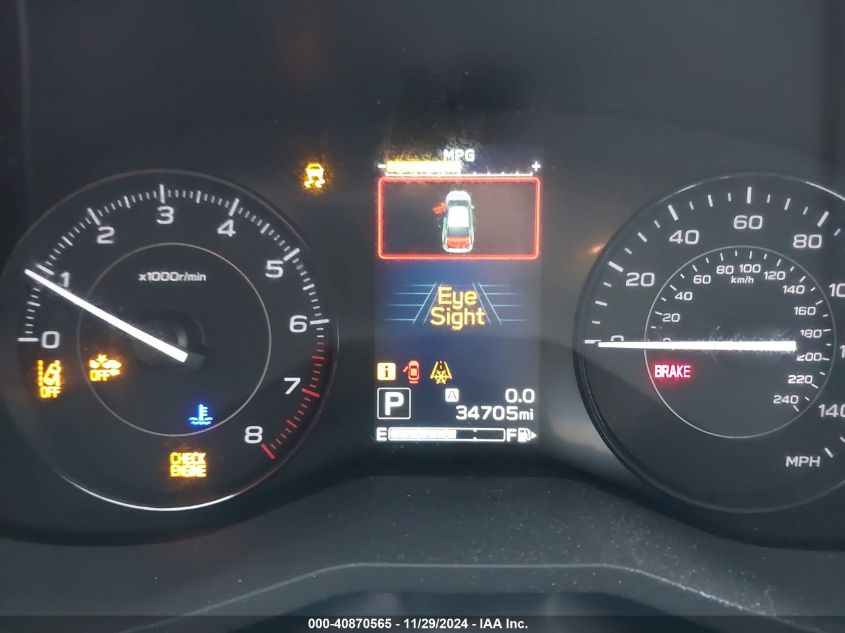 2019 Subaru Impreza 2.0I VIN: 4S3GTAB63K3734601 Lot: 40870565