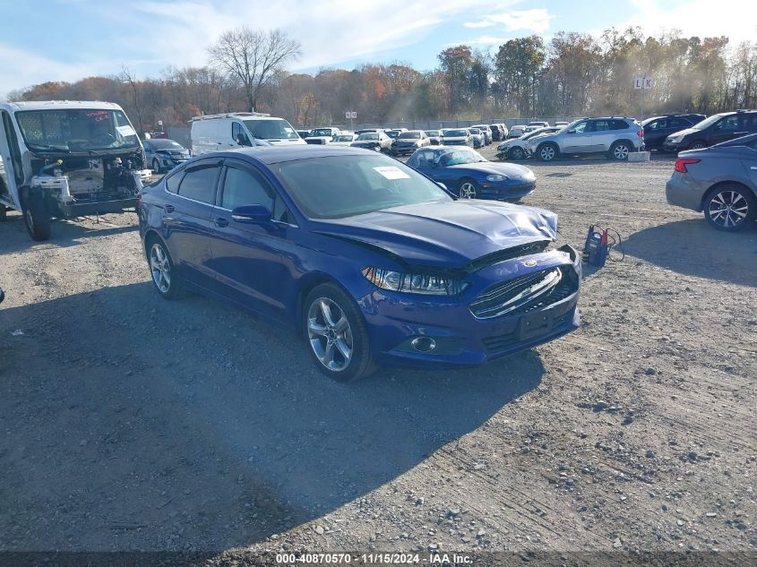 VIN 1FA6P0HD0E5369650 2014 Ford Fusion, SE no.1