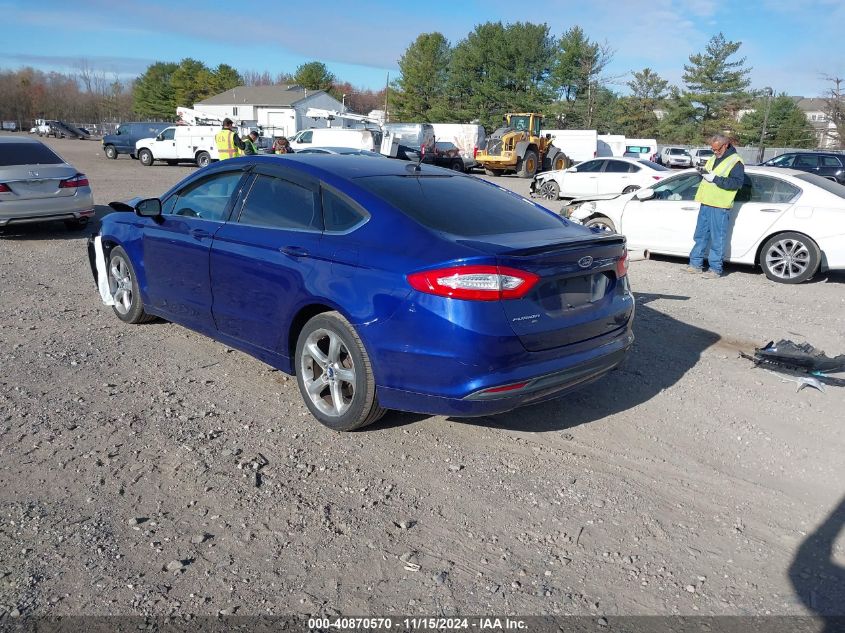 VIN 1FA6P0HD0E5369650 2014 Ford Fusion, SE no.3