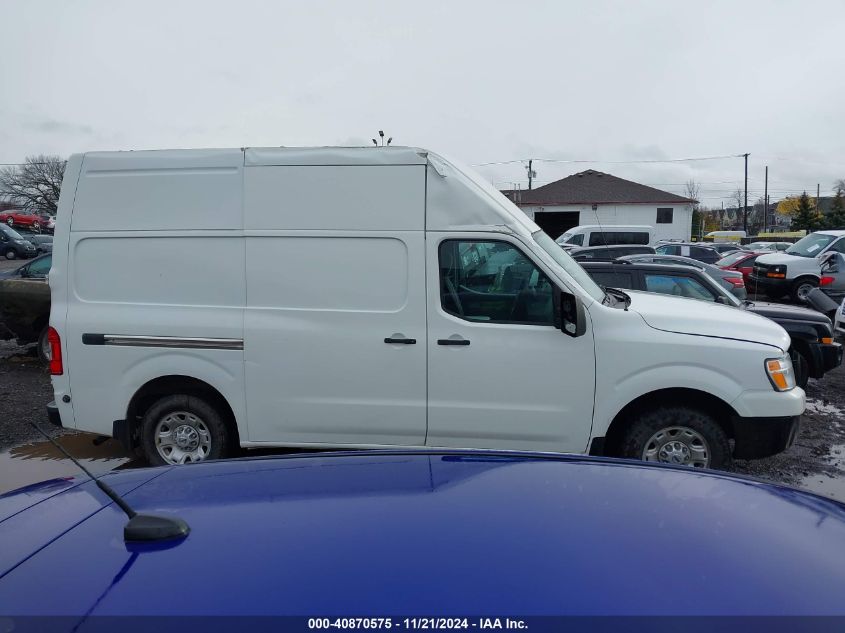 2020 Nissan Nv Cargo Nv2500 Hd Sv High Roof V6 VIN: 1N6BF0LY9LN806383 Lot: 40870575