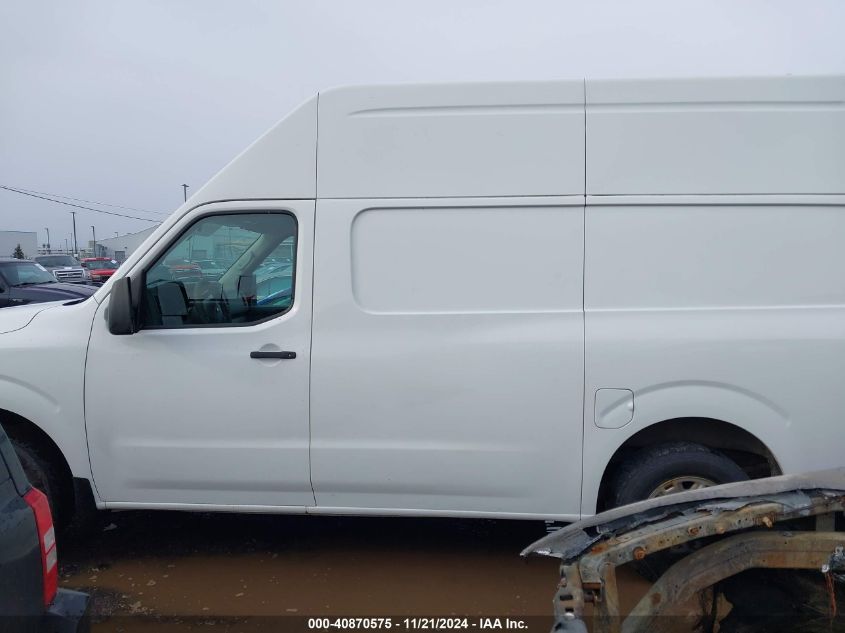 2020 Nissan Nv Cargo Nv2500 Hd Sv High Roof V6 VIN: 1N6BF0LY9LN806383 Lot: 40870575