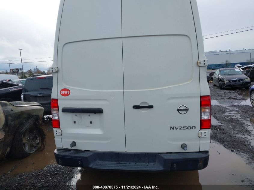 2020 Nissan Nv Cargo Nv2500 Hd Sv High Roof V6 VIN: 1N6BF0LY9LN806383 Lot: 40870575