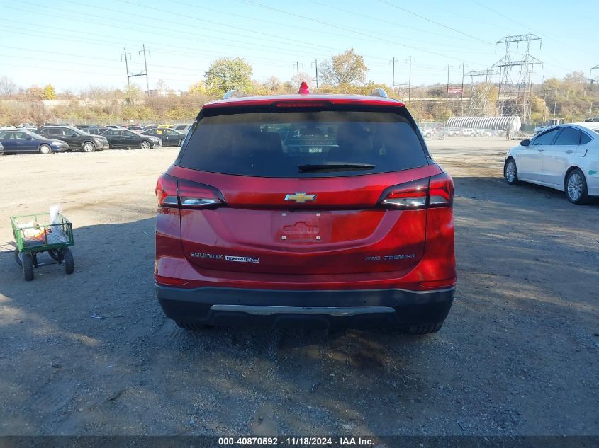 2023 Chevrolet Equinox Premier VIN: 3GNAXXEG0PL134090 Lot: 40870592