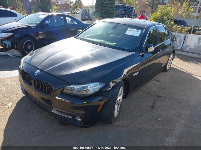 2015 BMW 528 I VIN: WBA5A5C54FD520434 Lot: 40870597