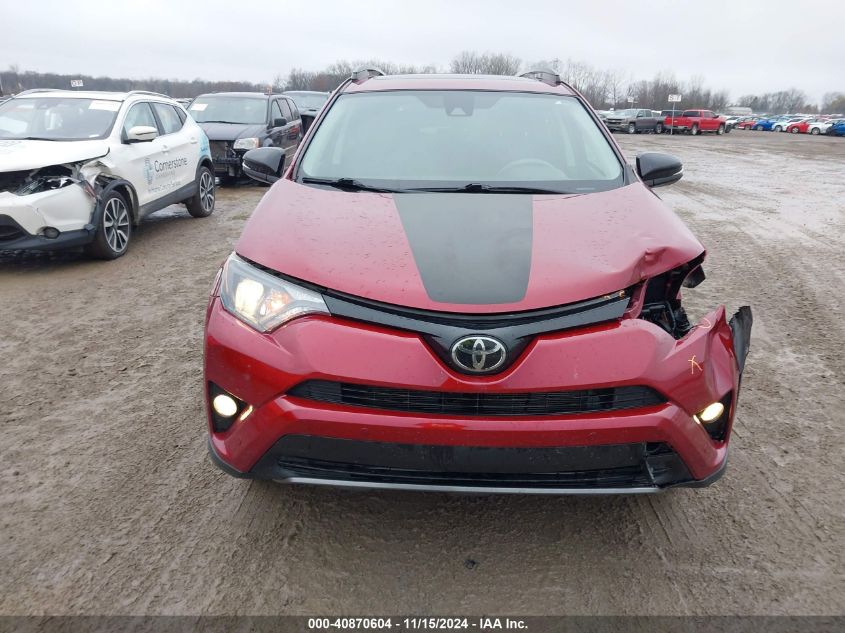 2018 TOYOTA RAV4 ADVENTURE/XLE VIN: 2T3RFREV5JW717487