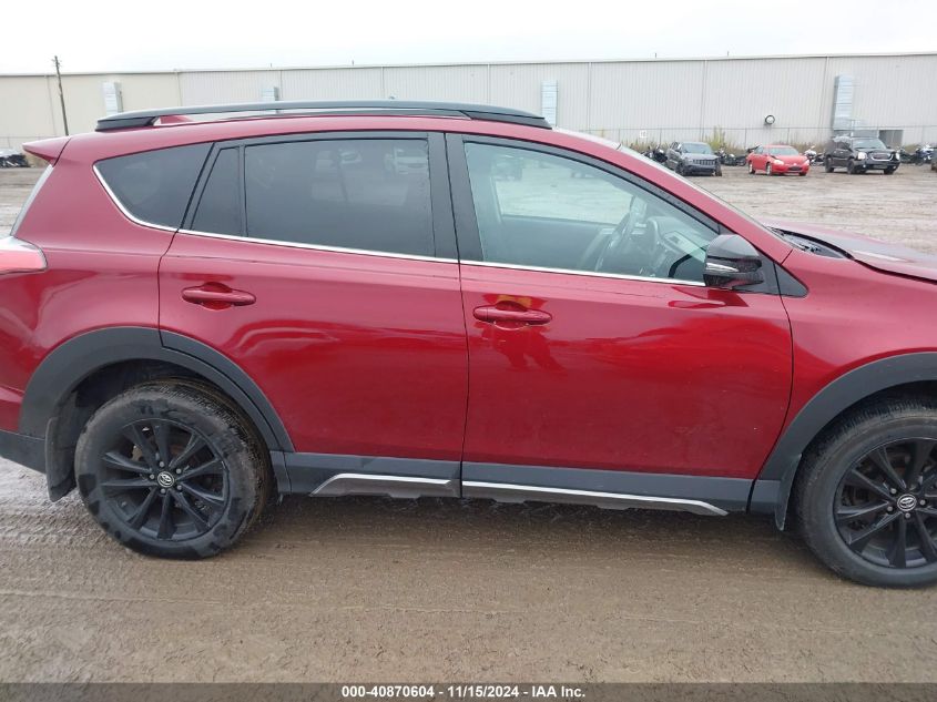 2018 TOYOTA RAV4 ADVENTURE/XLE VIN: 2T3RFREV5JW717487