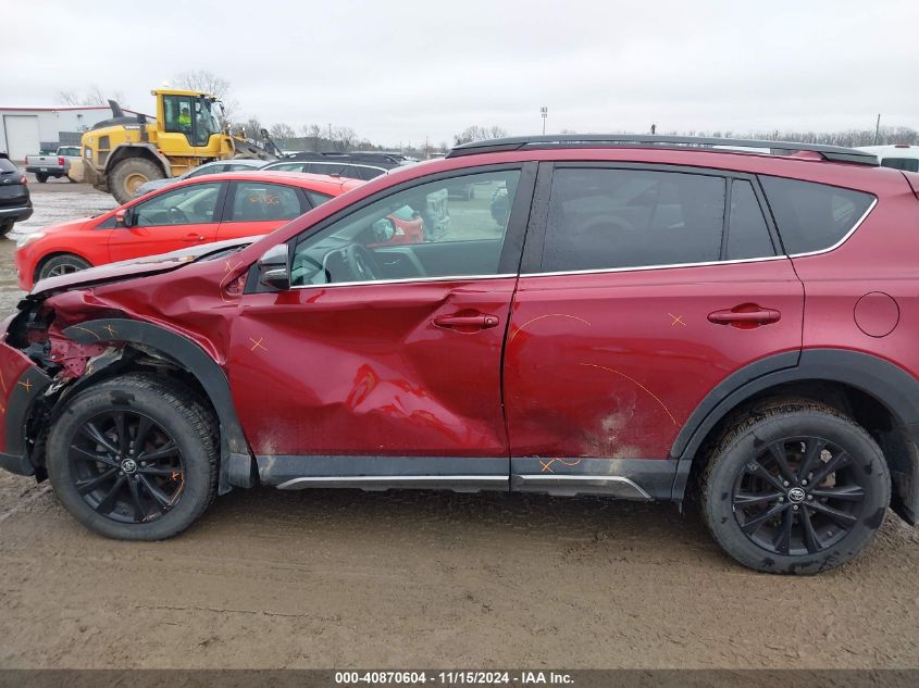 2018 Toyota Rav4 Adventure/Xle VIN: 2T3RFREV5JW717487 Lot: 40870604