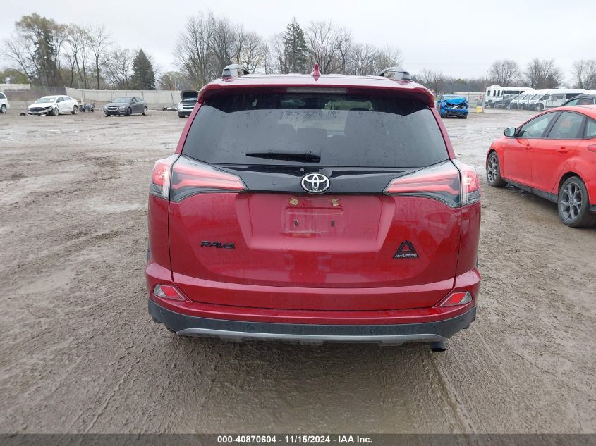 2018 TOYOTA RAV4 ADVENTURE/XLE VIN: 2T3RFREV5JW717487