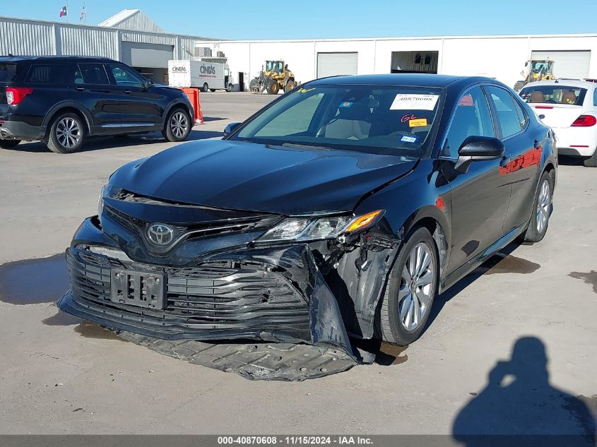 2020 Toyota Camry Le VIN: 4T1C11AK3LU364244 Lot: 40870608