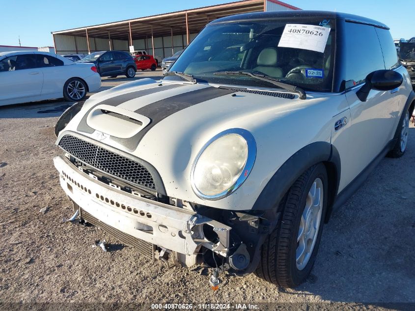 2006 Mini Cooper S VIN: WMWRE33536TL18202 Lot: 40870626