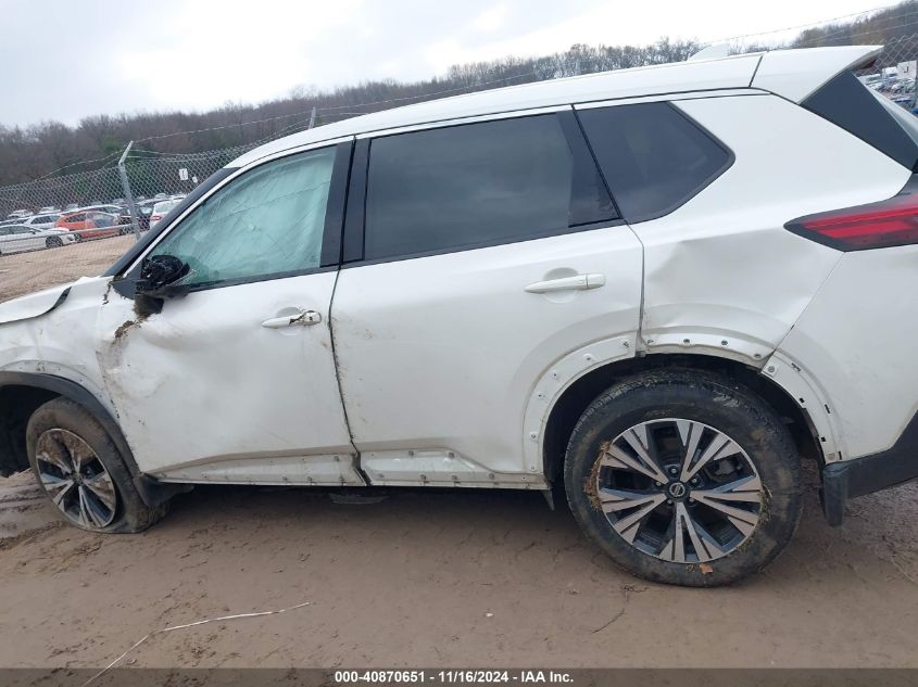 2021 Nissan Rogue Sv Intelligent Awd VIN: 5N1AT3BB7MC713019 Lot: 40870651