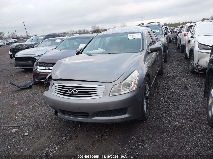 2009 Infiniti G37X VIN: JNKCV61F99M053577 Lot: 40870655