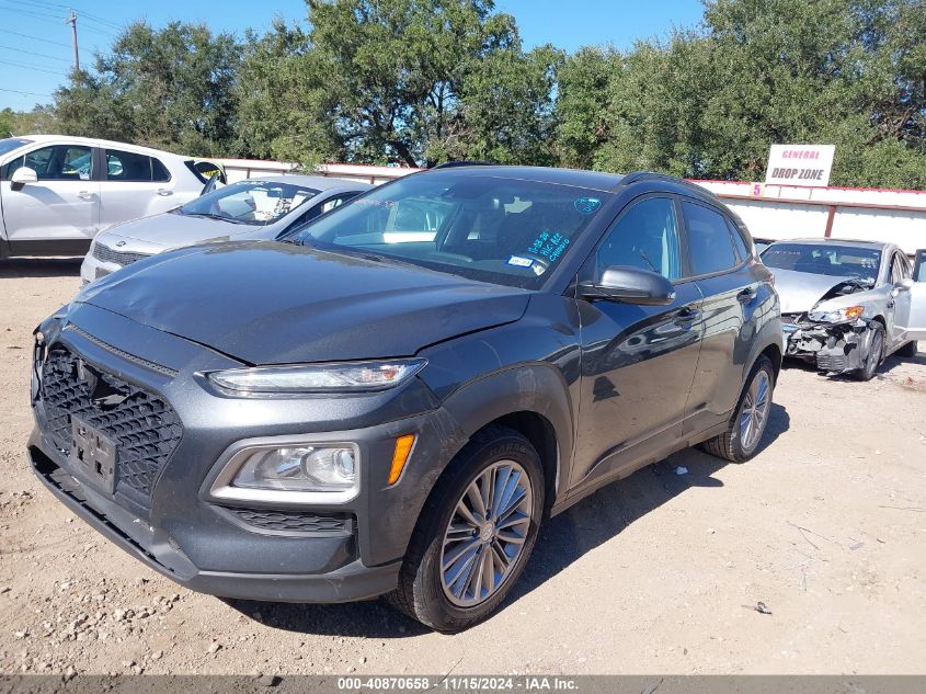 2019 Hyundai Kona Sel VIN: KM8K22AA4KU390100 Lot: 40870658