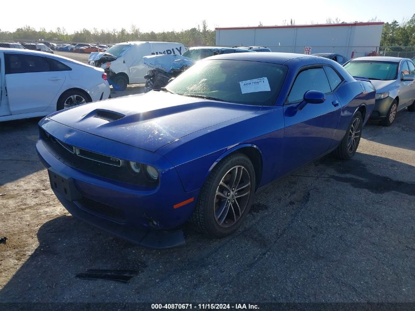 2019 Dodge Challenger Gt Awd VIN: 2C3CDZKGXKH752596 Lot: 40870671