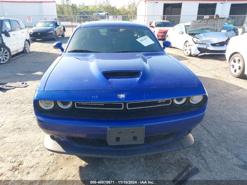 2019 Dodge Challenger Gt Awd VIN: 2C3CDZKGXKH752596 Lot: 40870671