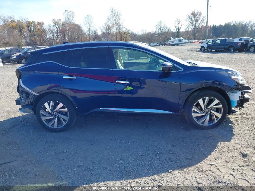 2019 Nissan Murano Sl VIN: 5N1AZ2MSXKN158249 Lot: 40870676