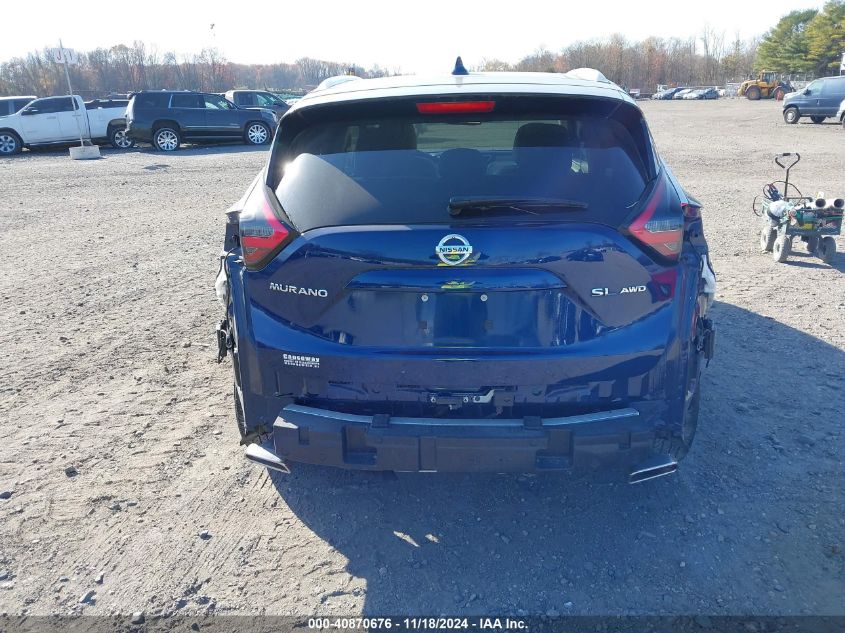 2019 Nissan Murano Sl VIN: 5N1AZ2MSXKN158249 Lot: 40870676