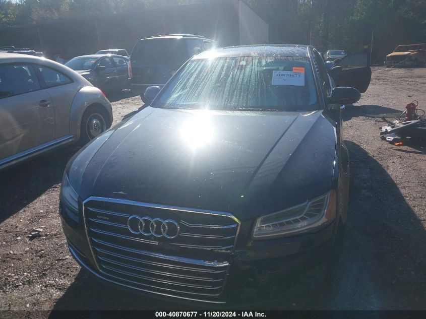 2015 Audi A8 L 4.0T VIN: WAU32AFD6FN035710 Lot: 40870677