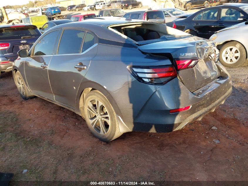 VIN 3N1AB8CV2NY297521 2022 NISSAN SENTRA no.3