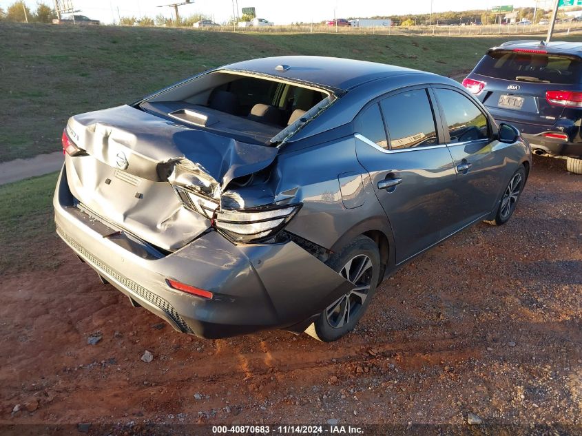 VIN 3N1AB8CV2NY297521 2022 NISSAN SENTRA no.4