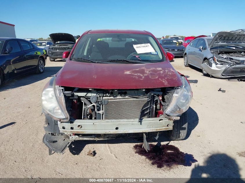 2015 Nissan Versa 1.6 S/1.6 S+/1.6 Sl/1.6 Sv VIN: 3N1CN7AP0FL847196 Lot: 40870687