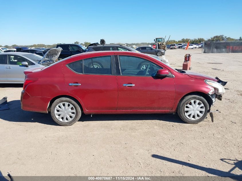 2015 Nissan Versa 1.6 S/1.6 S+/1.6 Sl/1.6 Sv VIN: 3N1CN7AP0FL847196 Lot: 40870687