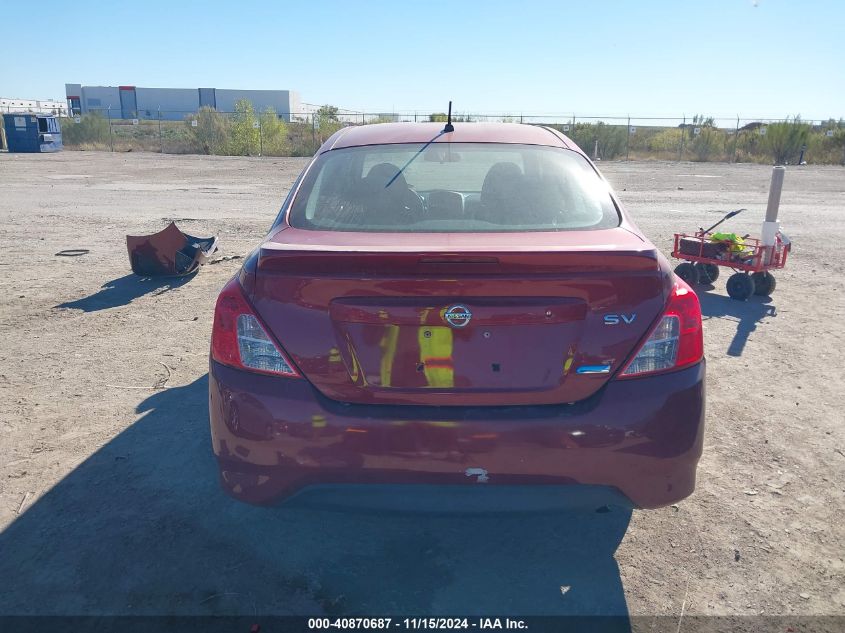 2015 Nissan Versa 1.6 S/1.6 S+/1.6 Sl/1.6 Sv VIN: 3N1CN7AP0FL847196 Lot: 40870687