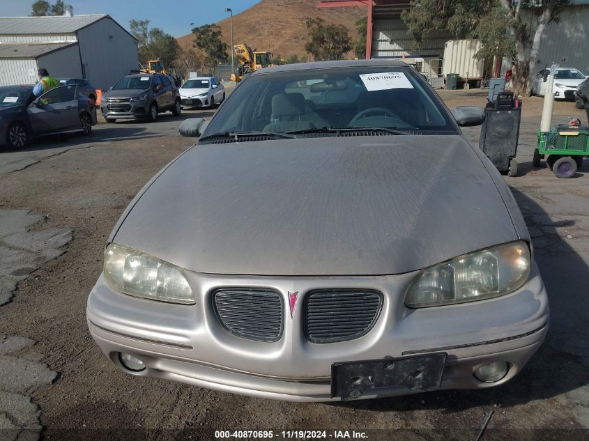 1996 Pontiac Grand Am Se VIN: 1G2NE52M5TC716243 Lot: 40870695