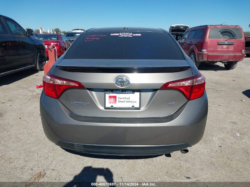 2018 Toyota Corolla L/Le/Xle/Se/Xse VIN: 2T1BURHE7JC025552 Lot: 40870697