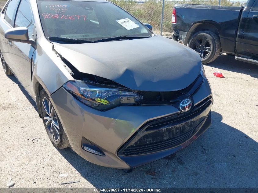 2018 Toyota Corolla L/Le/Xle/Se/Xse VIN: 2T1BURHE7JC025552 Lot: 40870697