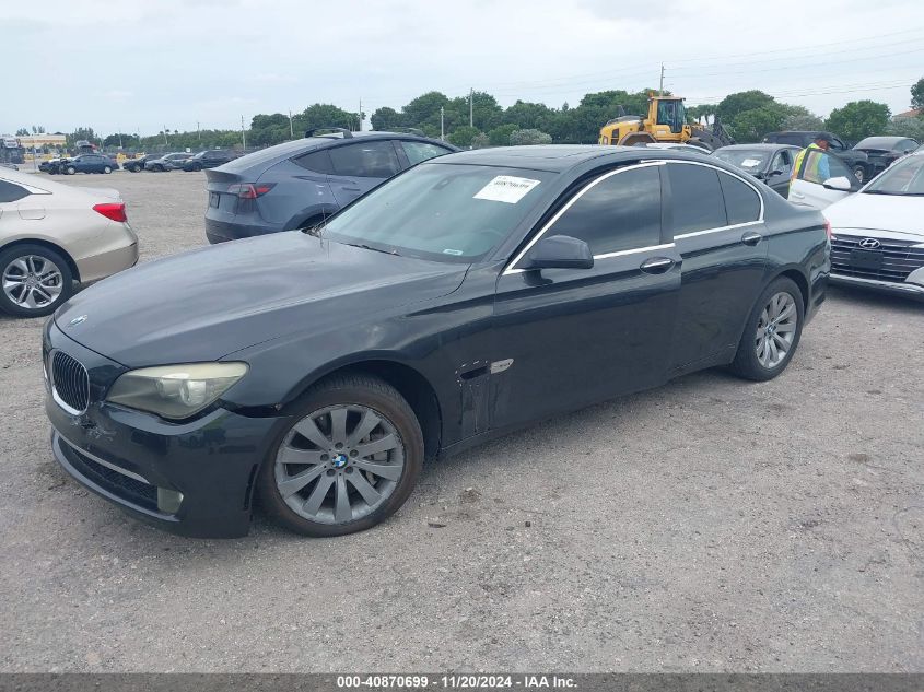 2011 BMW 750I xDrive VIN: WBAKC6C51BC395119 Lot: 40870699