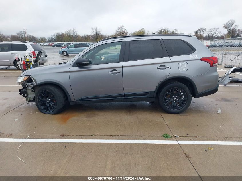 2019 Mitsubishi Outlander Le VIN: JA4AZ3A39KZ025573 Lot: 40870706