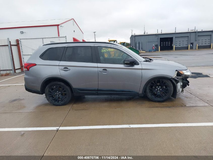 2019 Mitsubishi Outlander Le VIN: JA4AZ3A39KZ025573 Lot: 40870706